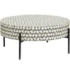 Ronde Salontafel Brendola Bone inlay 80 x 80 cm - Loft24.nl
