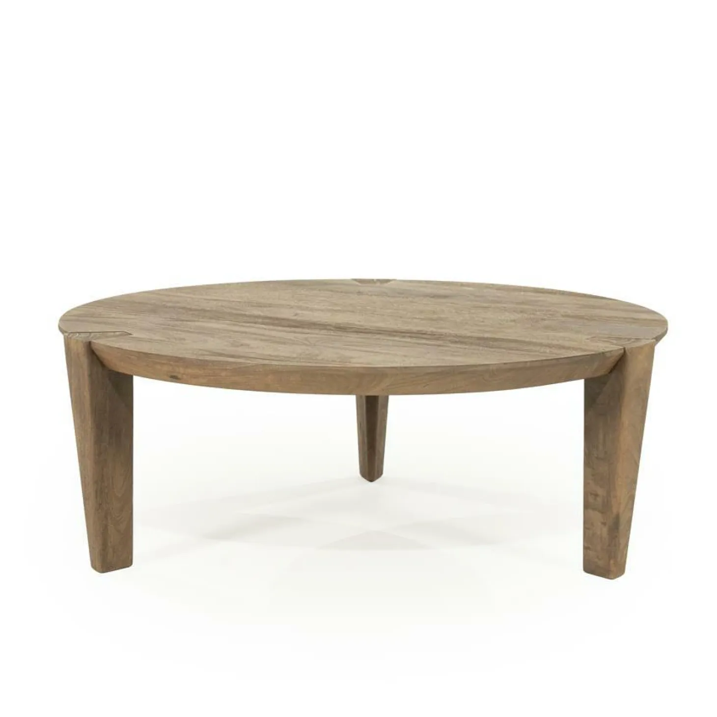 Ronde Salontafel Davina Mangohout - 80 cm - Loft24.nl