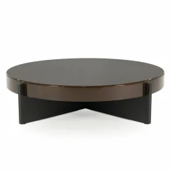 Ronde Salontafel Juliet 110cm - Bruin - Loft24.nl