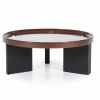Ronde Salontafel Mayson 90cm - Rood - Loft24.nl