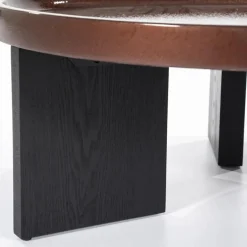 Ronde Salontafel Mayson 90cm - Rood - Loft24.nl