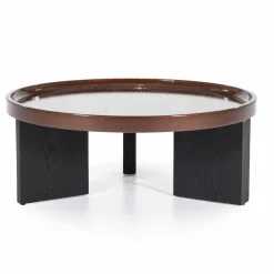 Ronde Salontafel Mayson 90cm - Rood - Loft24.nl