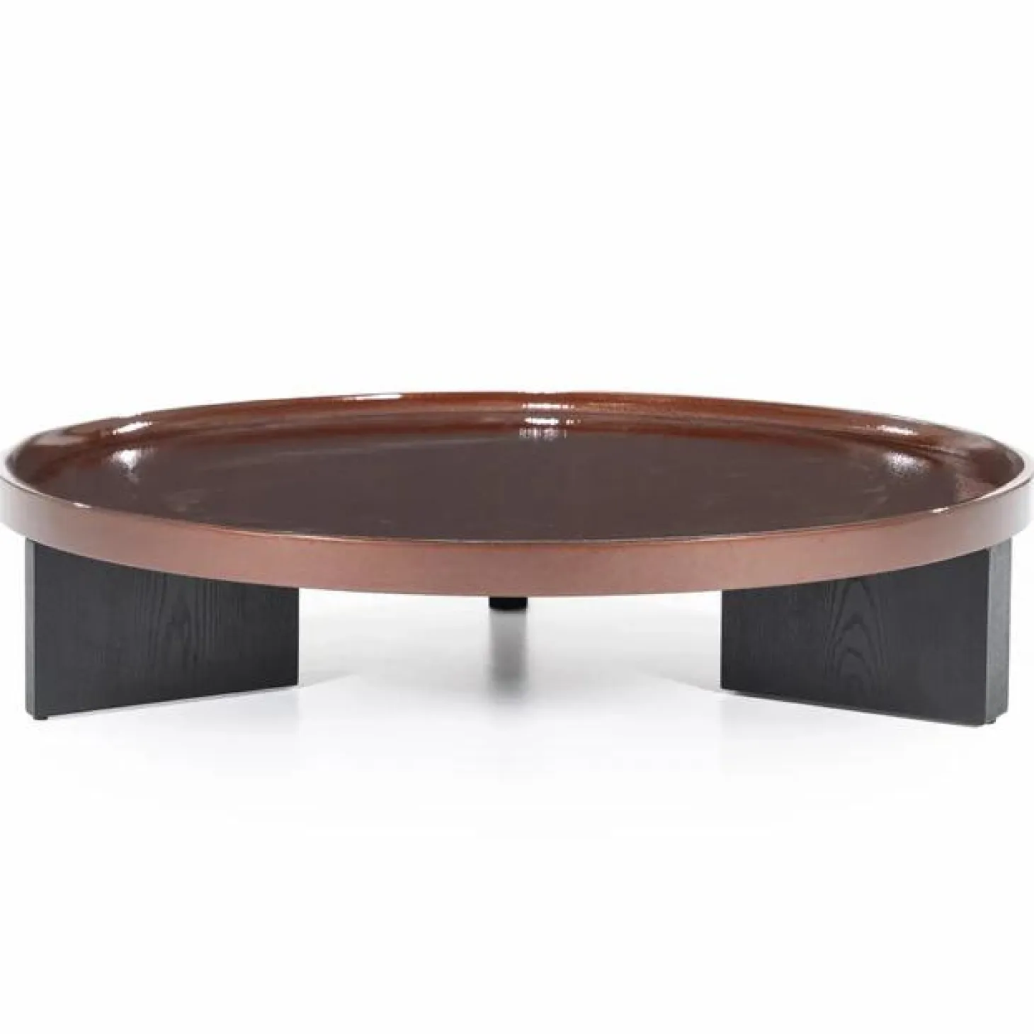 Ronde Salontafel Mayson 120cm - Rood - Loft24.nl
