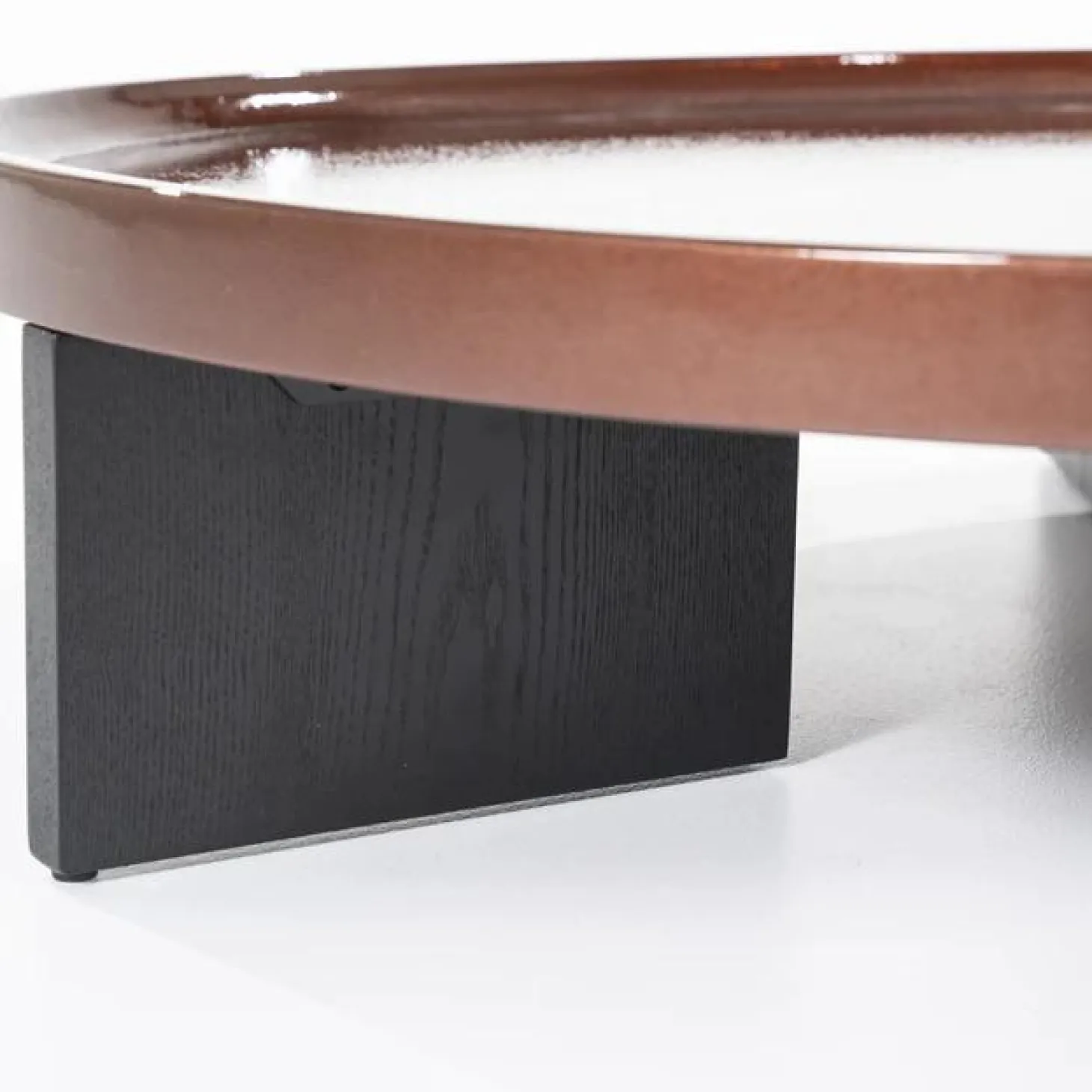 Ronde Salontafel Mayson 120cm - Rood - Loft24.nl