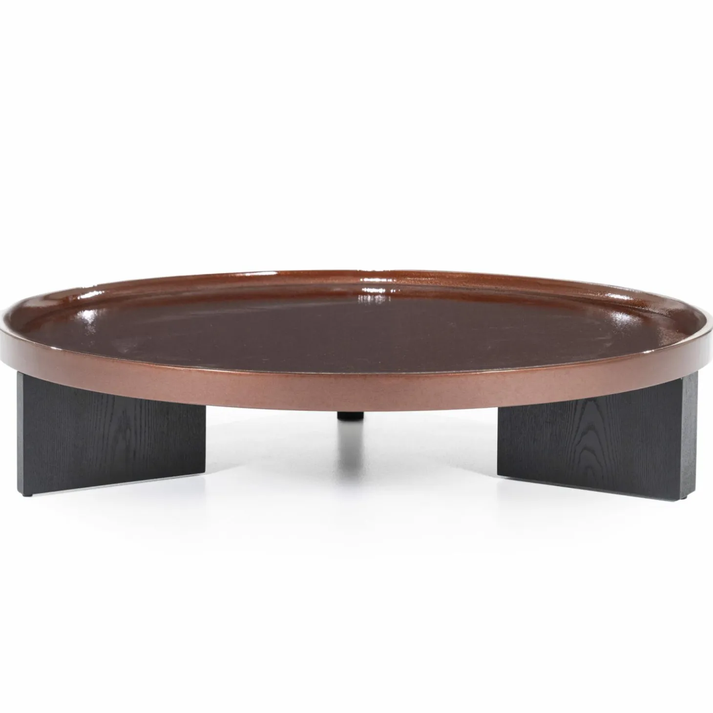 Ronde Salontafel Mayson 120cm - Rood - Loft24.nl