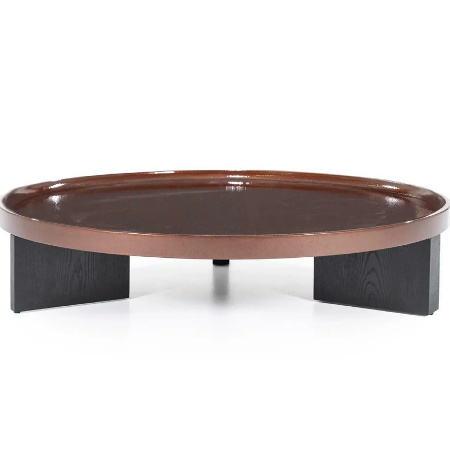 Ronde Salontafel Mayson 120cm - Rood - Loft24.nl