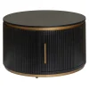 Ronde Salontafel Rivello Mangohout 80 cm - Loft24.nl