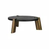 Salontafel Brody Ø117 cm - Zwart - Loft24.nl