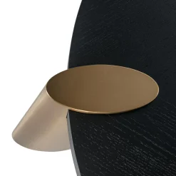 Salontafel Brody Ø117 cm - Zwart - Loft24.nl