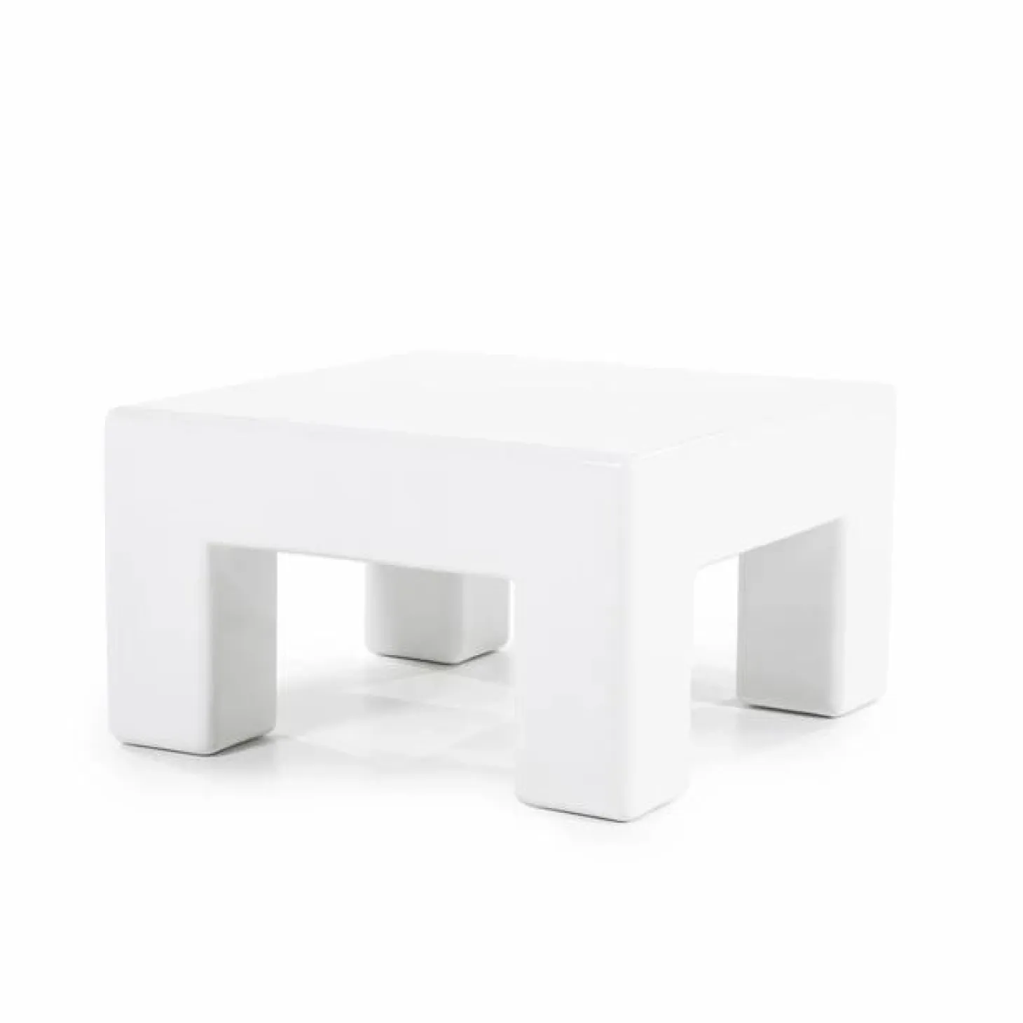 Salontafel Dew 70 x 70 cm - Wit - Loft24.nl