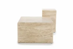 Salontafel Donta - Travertin - Loft24.nl
