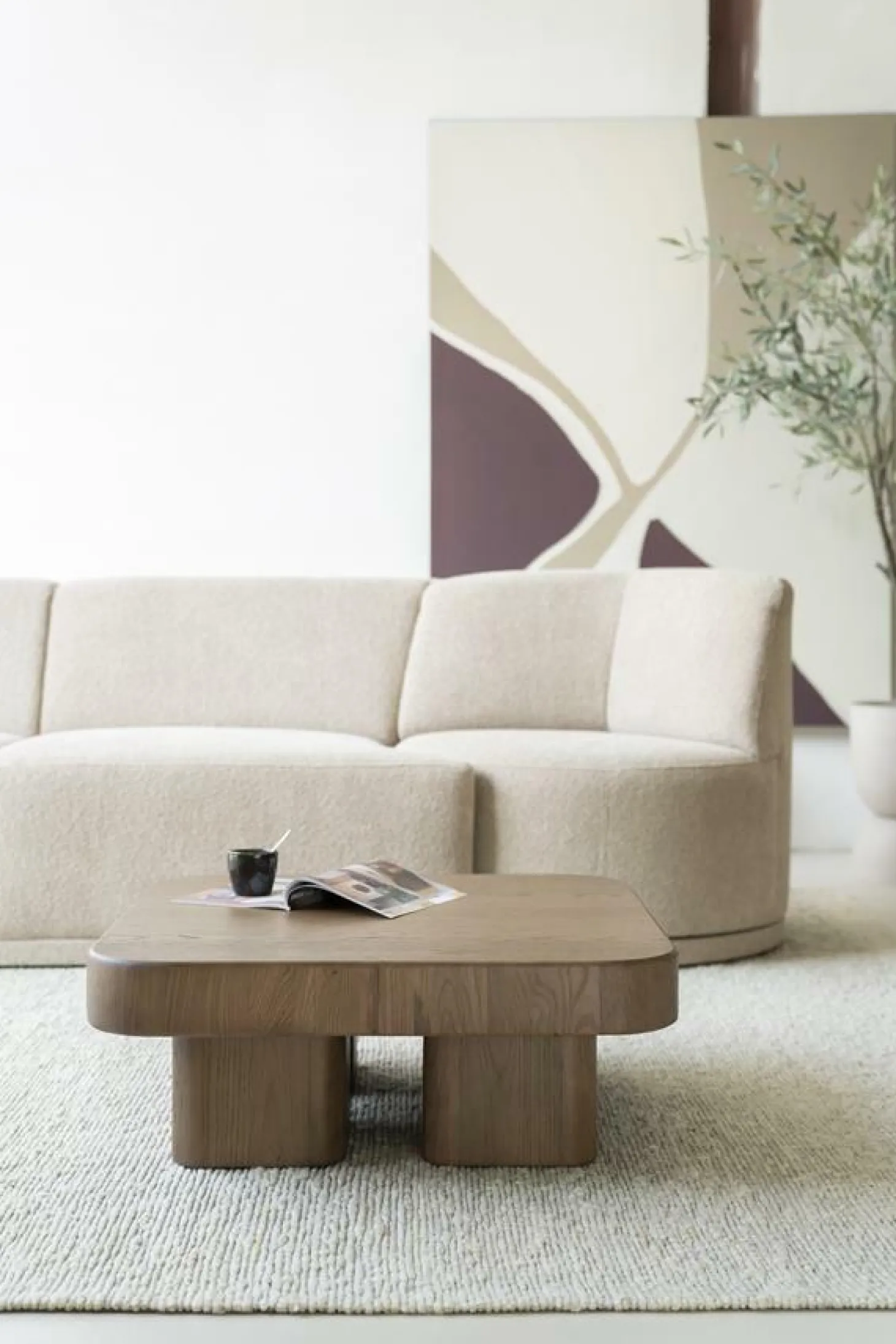 Salontafel Harmonie - Bruin - Loft24.nl