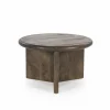 Salontafel Leoti Mangohout - Bruin 60cm - Loft24.nl