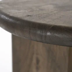 Salontafel Leoti Mangohout - Bruin 60cm - Loft24.nl