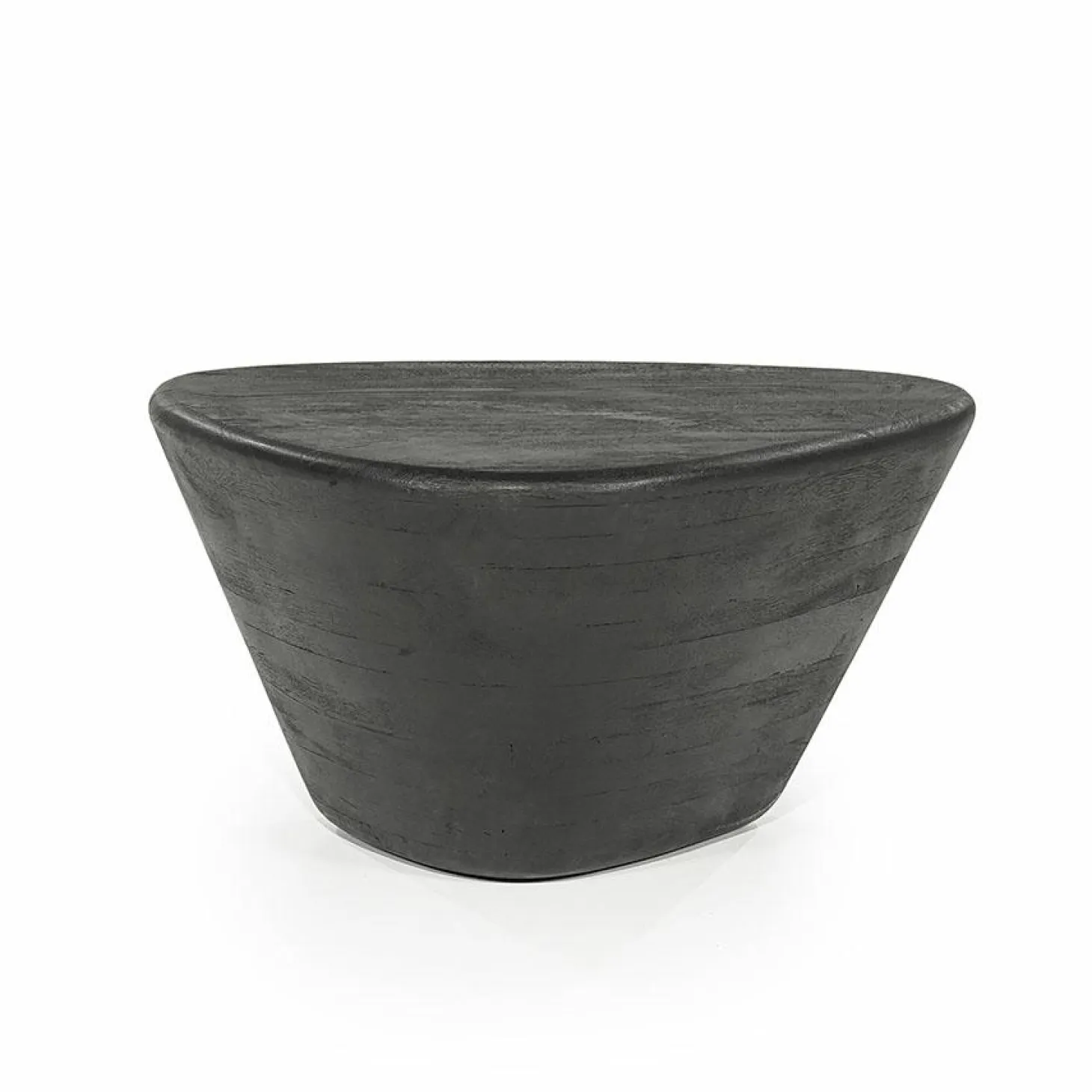 Salontafel Mila Mangohout Zwart - 70x53cm - Loft24.nl