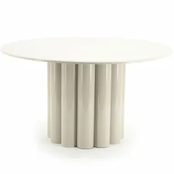 Salontafel Olympa Metaal Ø63cm - Beige - Loft24.nl