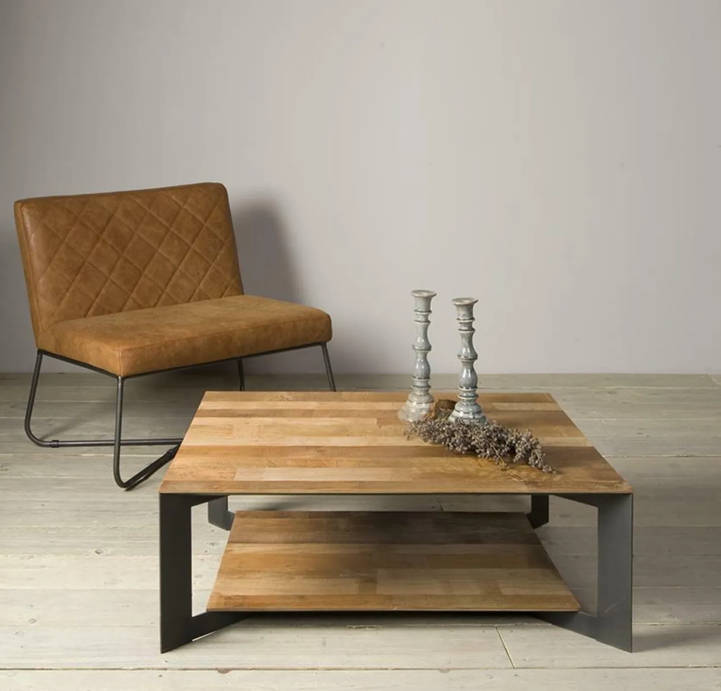 Salontafel Pandora 100 x 100 cm - Loft24.nl