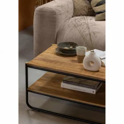 Salontafel Rikkie Mangohout 120 x 51cm - Loft24.nl