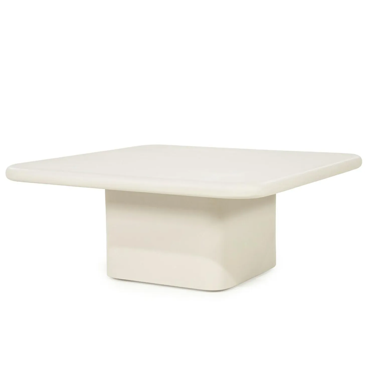 Salontafel Siminto 60 x 60cm Beige - Loft24.nl