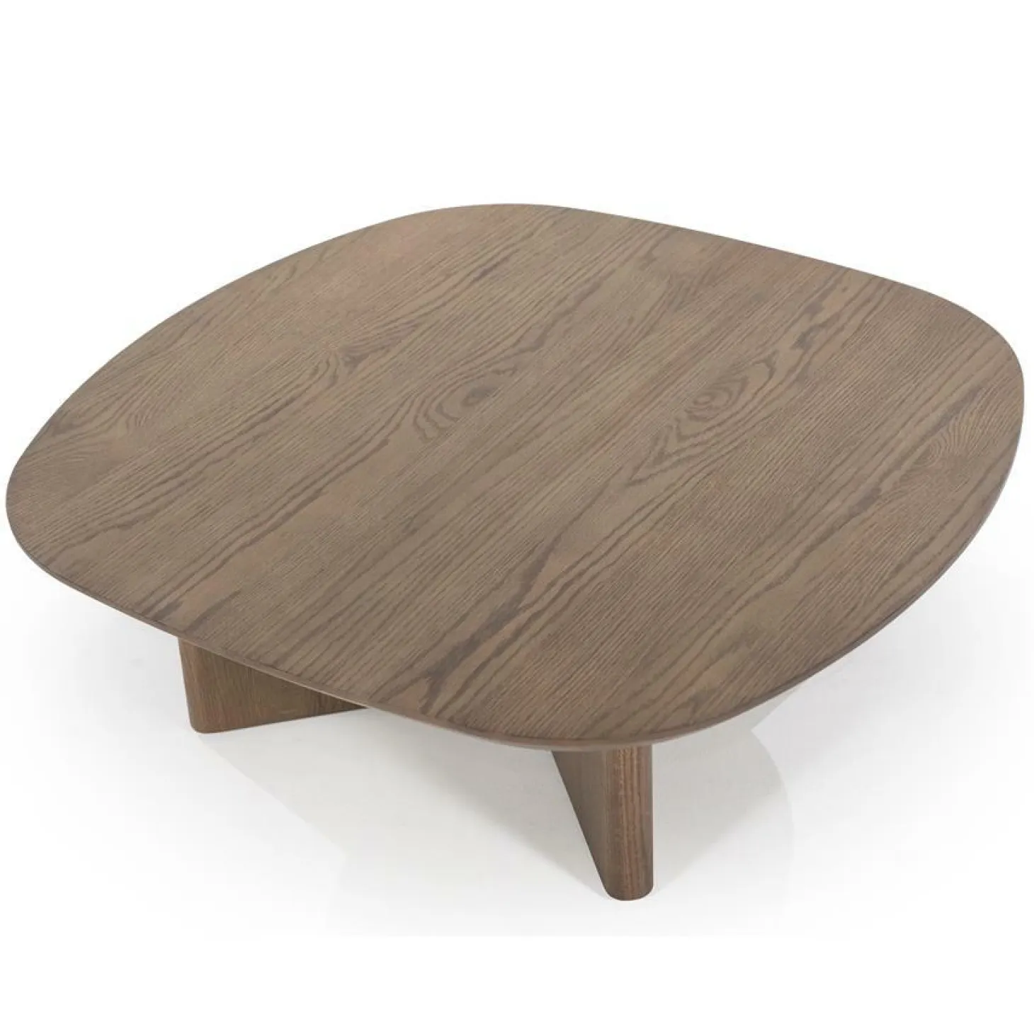 Salontafel Stef 80 x 80 cm - Bruin - Loft24.nl