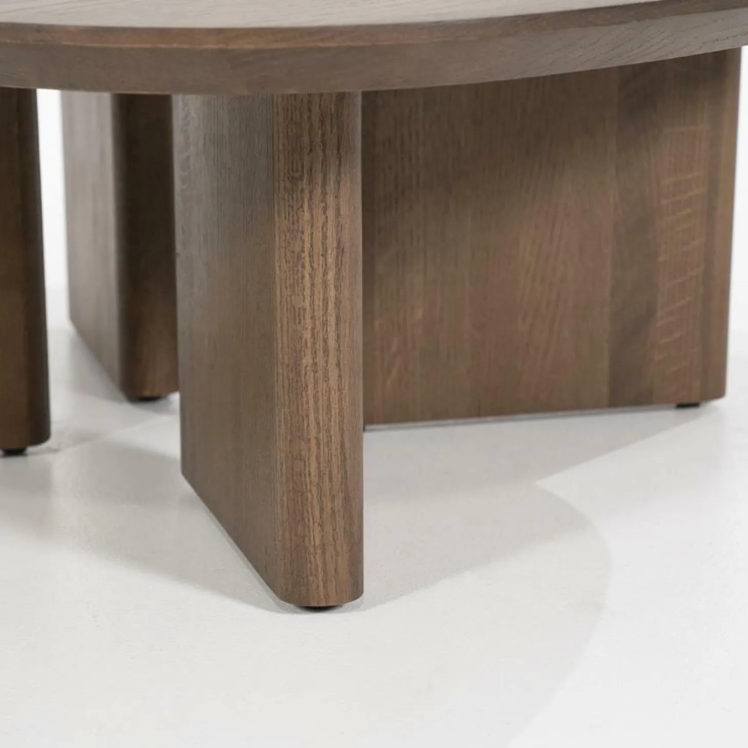 Salontafel Stef 80 x 80 cm - Bruin - Loft24.nl