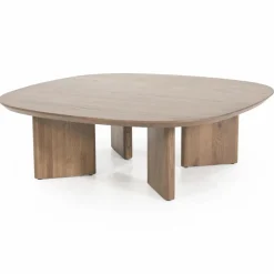 Salontafel Stef 80 x 80 cm - Bruin - Loft24.nl