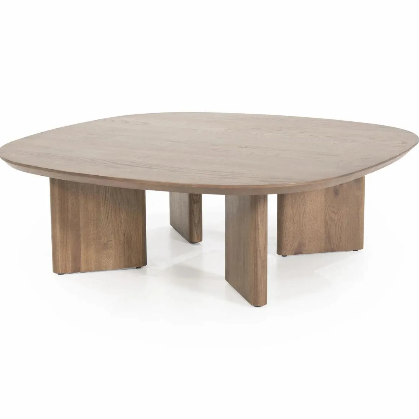 Salontafel Stef 80 x 80 cm - Bruin - Loft24.nl