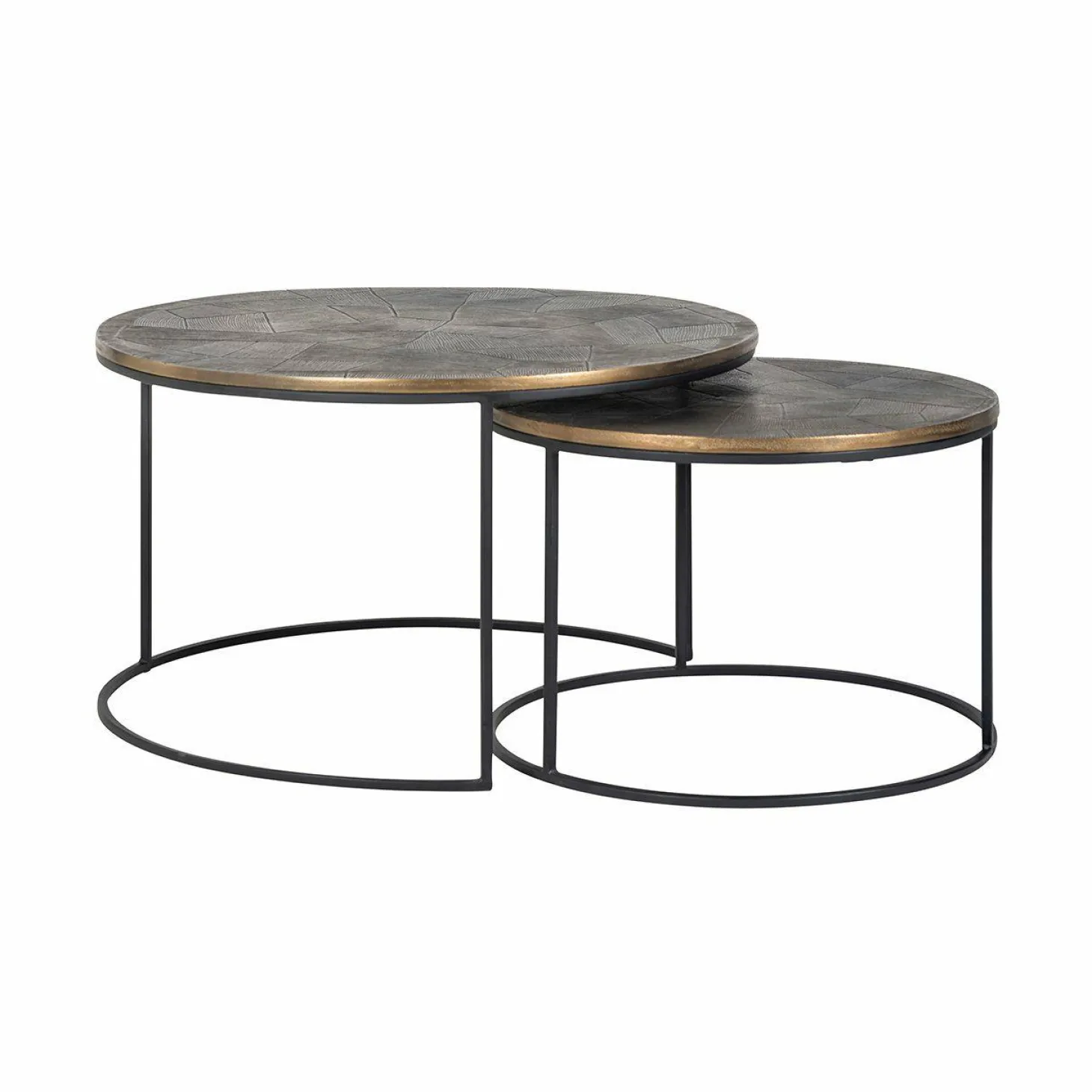 Salontafel Tulum - Set van 2 stuks - Loft24.nl
