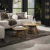 Salontafel Tweak Set van 2 stuks Mangohout - Naturel - Loft24.nl