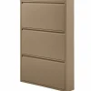 Schoenenkast Sabine 3-laags, 103 x 66cm, kleur Zand - Loft24.nl