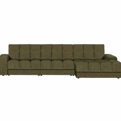 Second date Loungebank rechts vintage groen - Loft24.nl