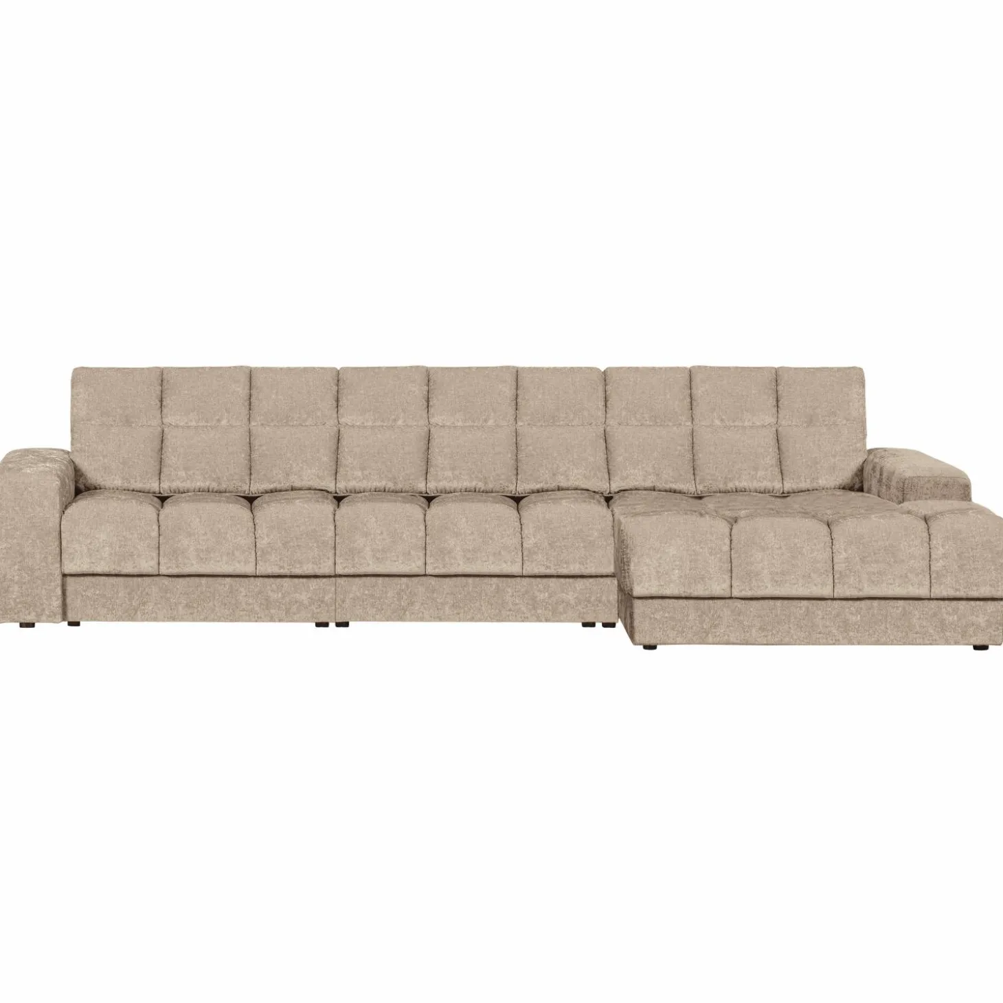 Second date Loungebank rechts vintage nougat - Loft24.nl