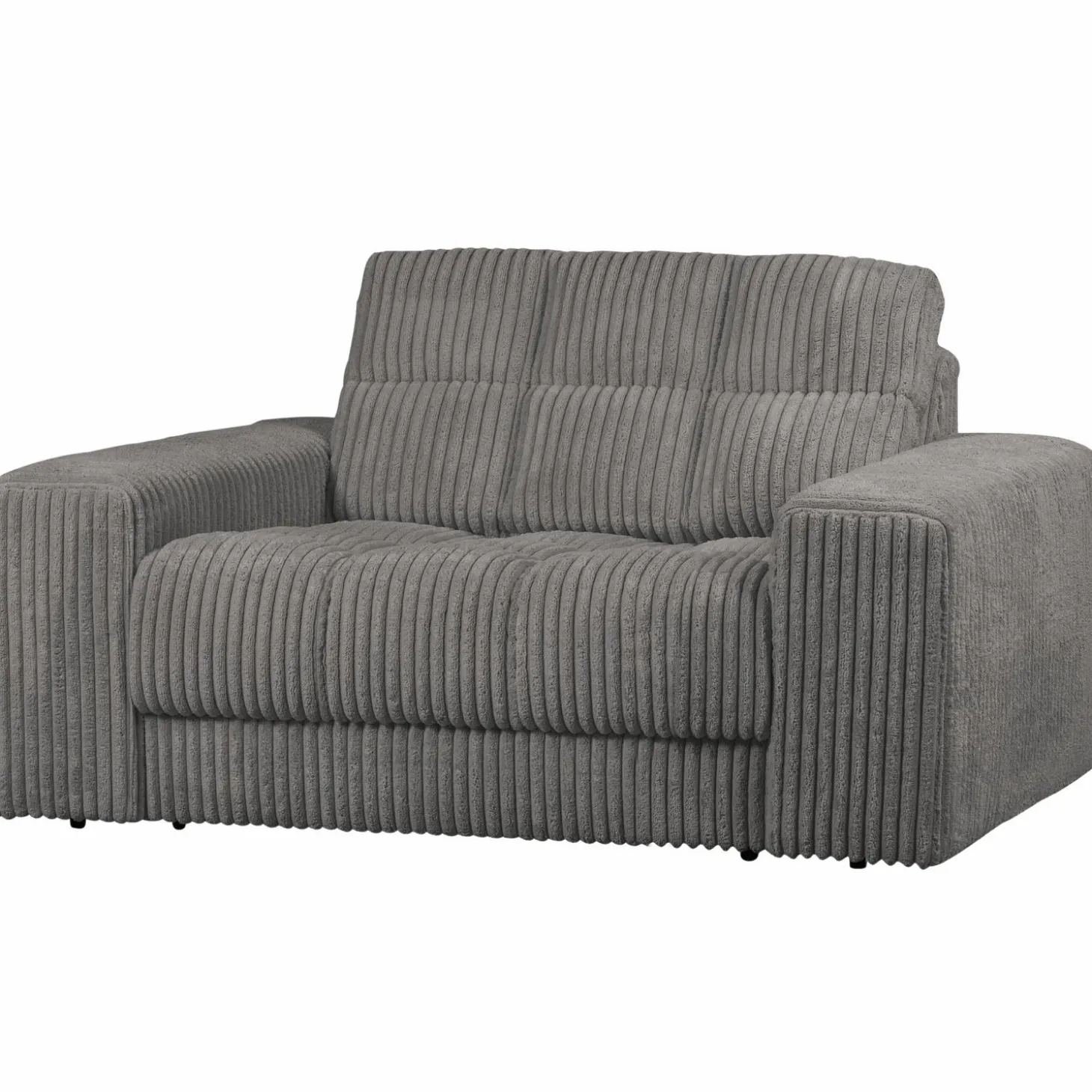 Second Date loveseat Grove ribstof 136 x 101 cm - Terrazzo - Loft24.nl