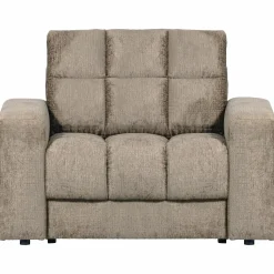 Second Date loveseat structure velvet 103 x 99 cm - Wheatfield - Loft24.nl
