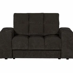 Second Date loveseat Vintage 136 x 101 cm - Antraciet - Loft24.nl