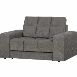 Second Date loveseat Vintage 136 x 101 cm - Mouse - Loft24.nl