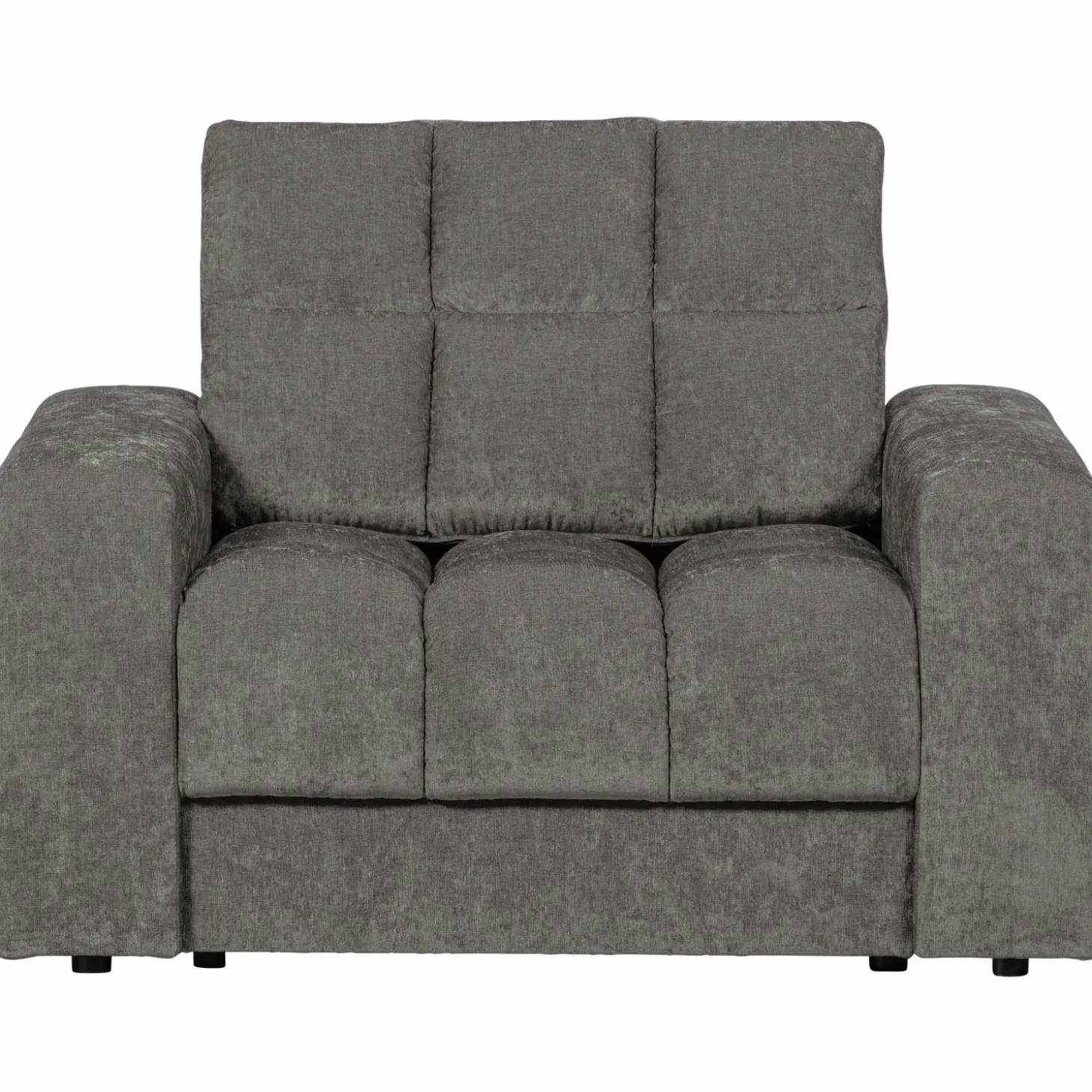 Second Date loveseat Vintage 103 x 99 cm - Mouse - Loft24.nl