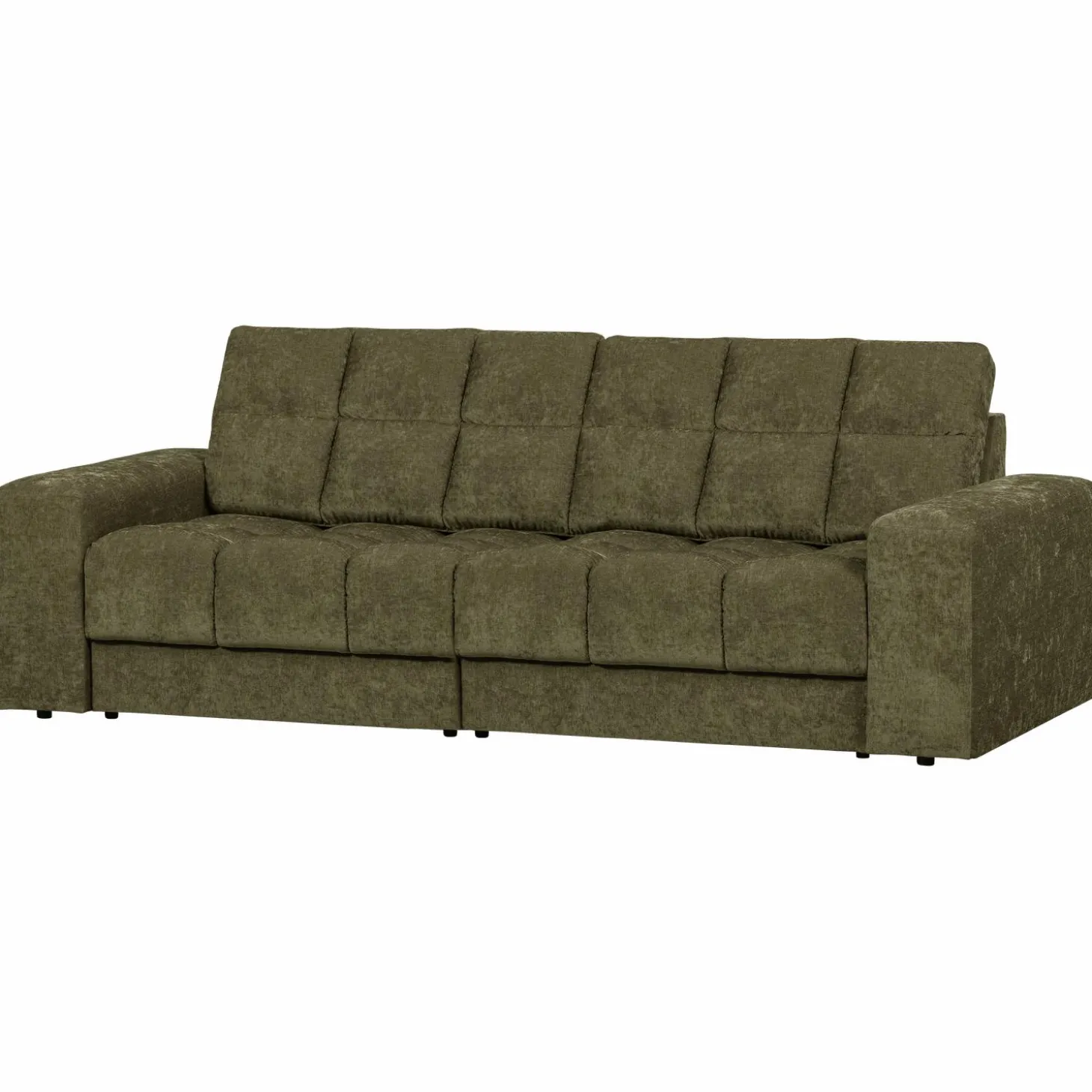 Second date 2-zits bank vintage groen - Loft24.nl