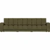 Second date 3-zits bank vintage groen - Loft24.nl