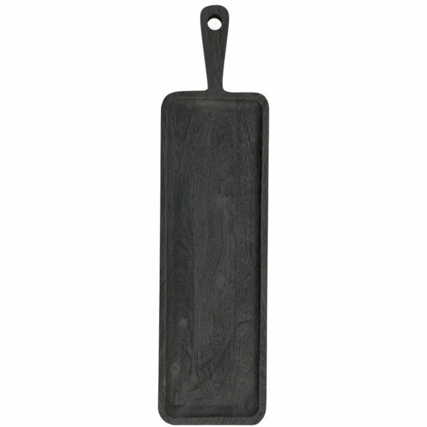 Serveerplank Plancha Mangohout 74 cm - Zwart - Loft24.nl