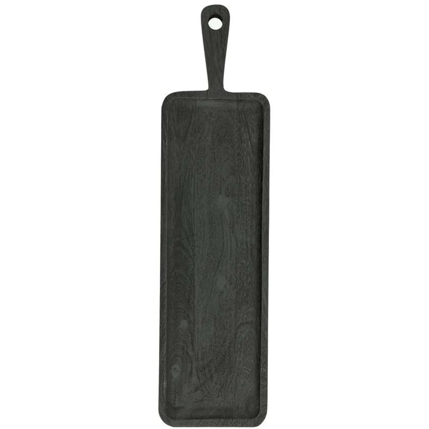 Serveerplank Plancha Mangohout 74 cm - Zwart - Loft24.nl