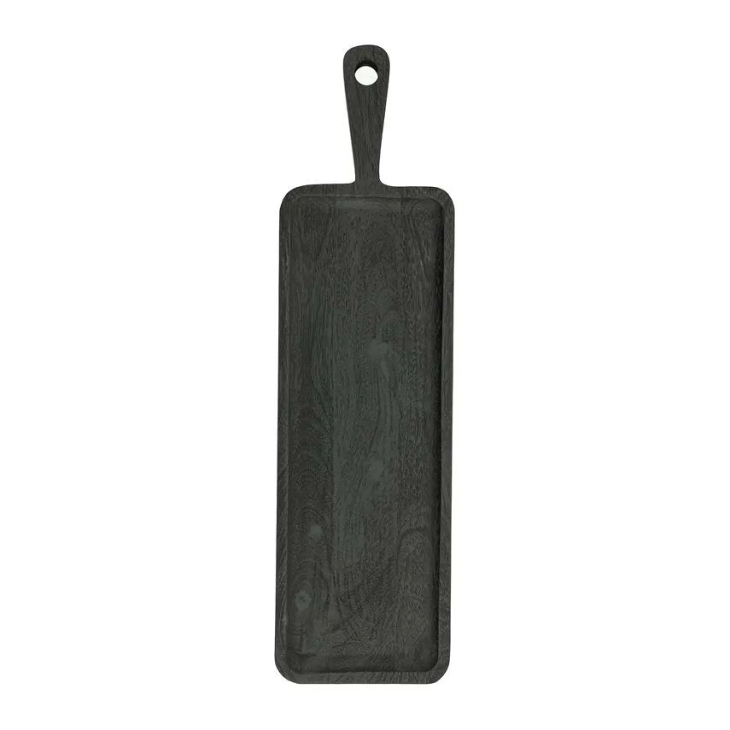Serveerplank Plancha Mangohout 60 cm - Zwart - Loft24.nl
