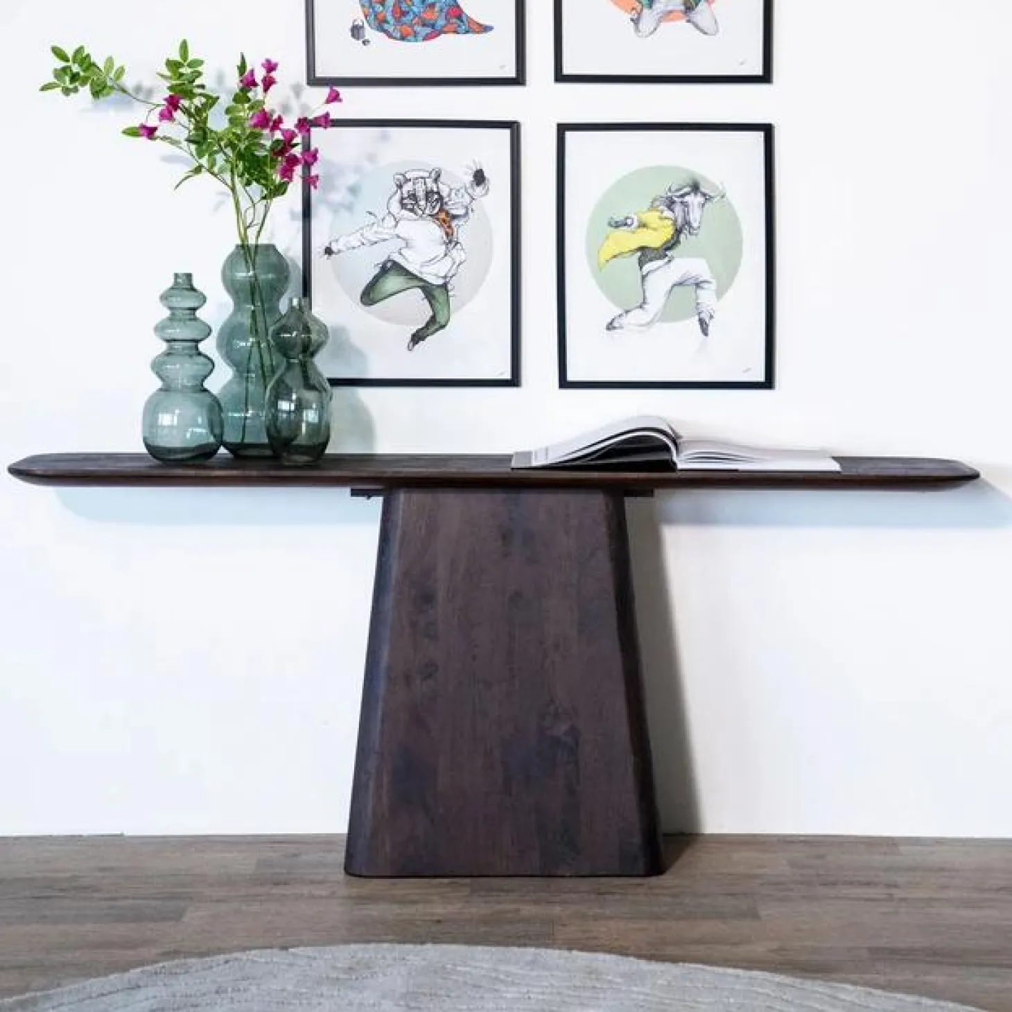 Sidetable Aron Mangohout - Bruin 180 cm - Loft24.nl