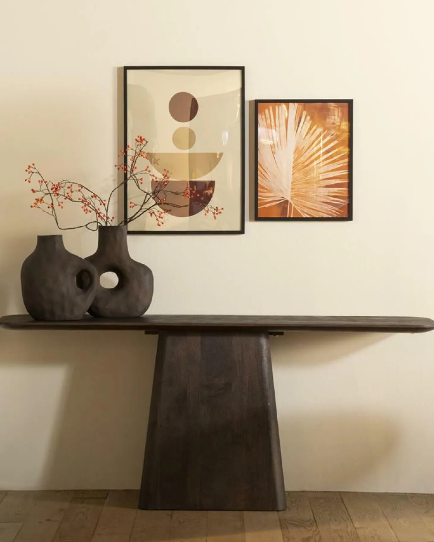 Sidetable Aron Mangohout - Bruin 180 cm - Loft24.nl