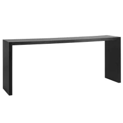 Sidetable Oakura 200 cm - Zwart - Loft24.nl
