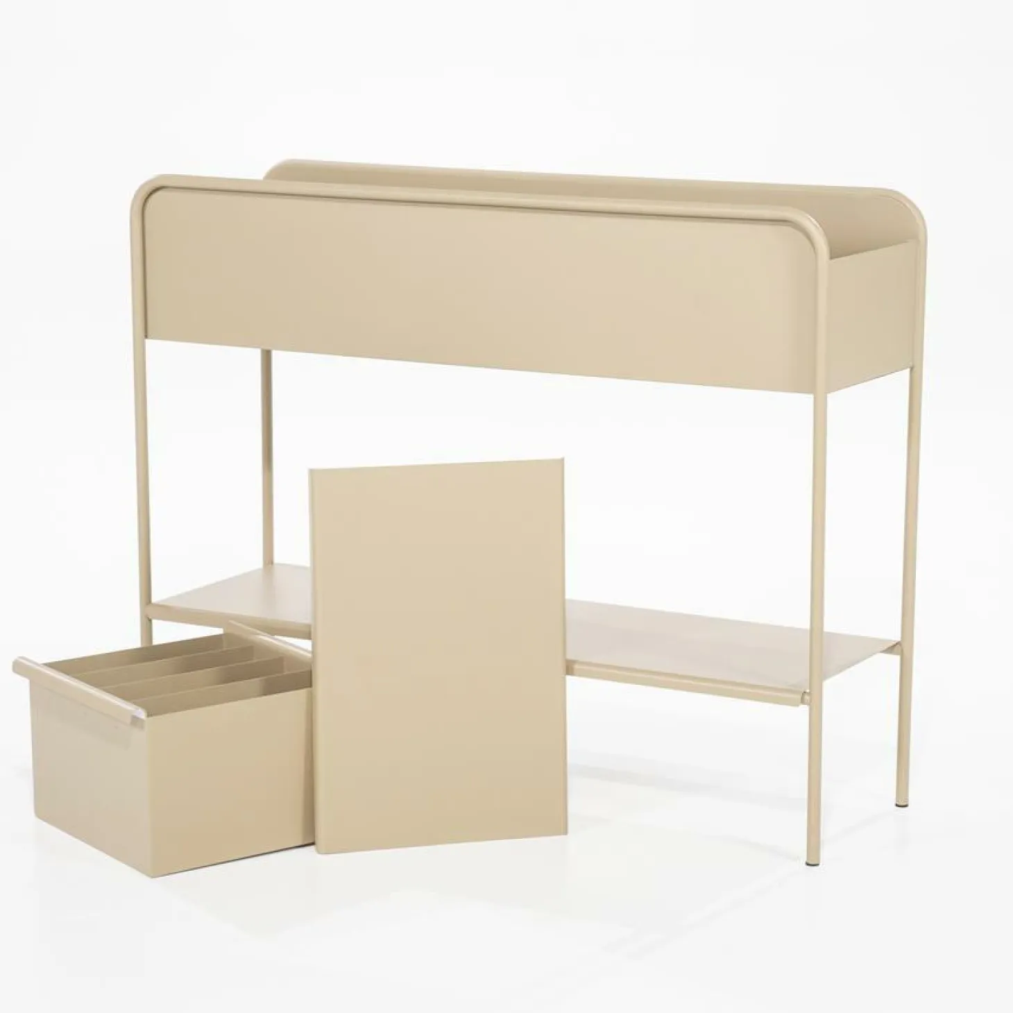 Sidetable Sera 95cm - Taupe - Loft24.nl