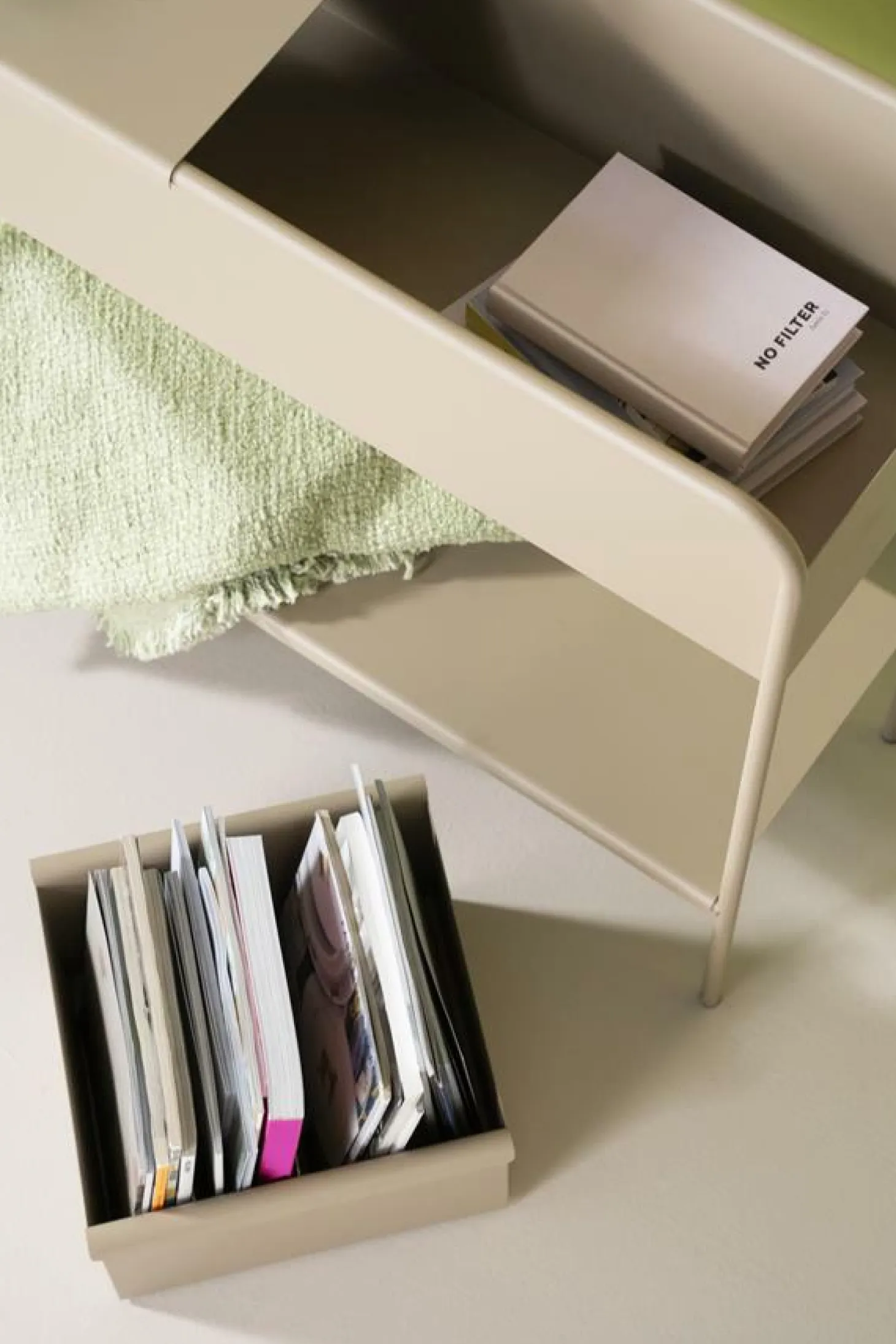 Sidetable Sera 95cm - Taupe - Loft24.nl