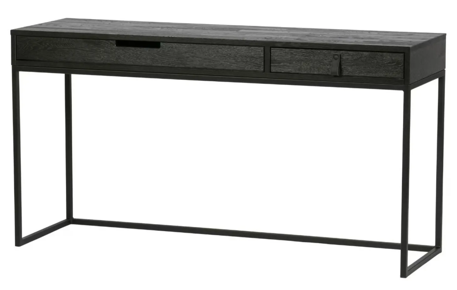 Sidetable Silas Grenen, 140cm, kleur Zwart - Loft24.nl