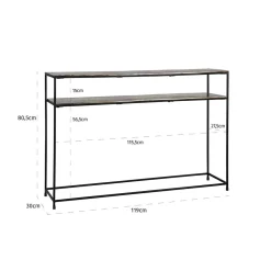 Sidetble Chandon - 119 cm - Loft24.nl