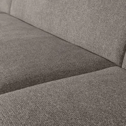 Sloping u-vorm bank grijs melange - Loft24.nl